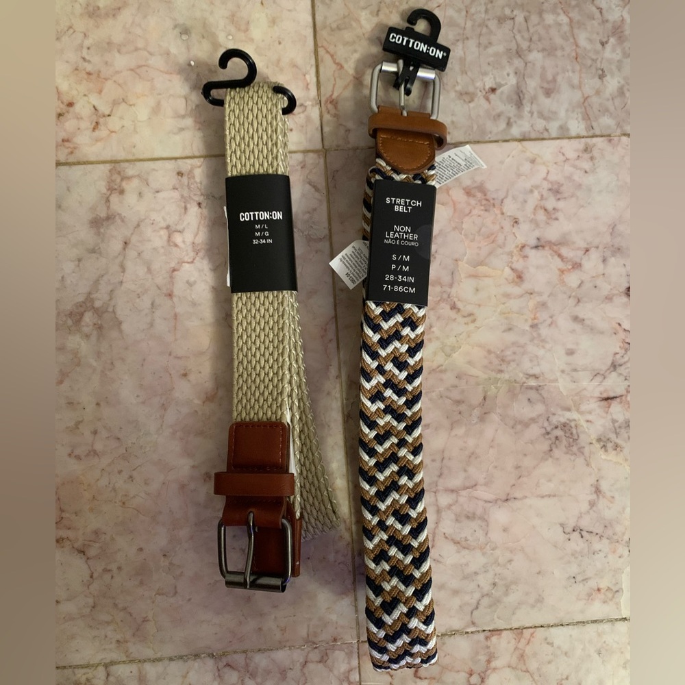 Cotton On Belts ($15 each)